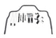 Hellwig 7328 Big Wig Rear Sway Bar Kit Stock Ride Height | 2020-2022 GM Silverado/Sierra 2500HD/3500HD