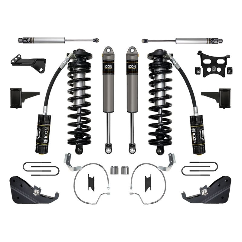 ICON K63173 4-5.5" Lift Stage 3 Coilover Conversion System Kit | 2023-2025 Ford F250/F350 Super Duty