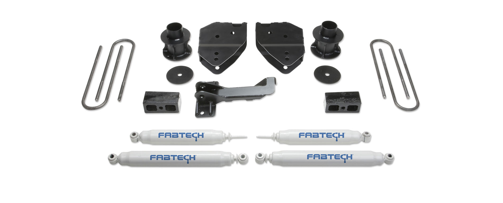 Fabtech K2213 4 Budget Lift Kit | 2017-2022 Ford F250/F350 Powerstroke 4WD