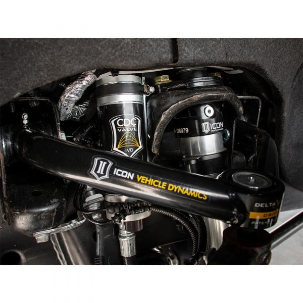 ICON 78734T V.S. 2.5" Aluminum Remote Reservoir Front Shock System - for 0-2" Lift - (Package) | 2020-2026 GM Silverado/Sierra 2500HD/3500HD