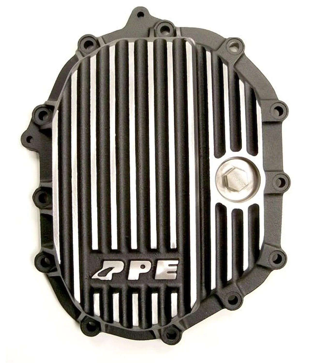 PPE 138041010 Heavy Duty Cast Aluminum Front Differential Cover with Brushed Finish | 2011-2025 GM Silverado/Sierra 2500HD/3500HD