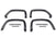 Husky Liners 2805937 OE-Style Fender Flares | 2019-2026 RAM 2500/3500 w/ 6.4" Bed