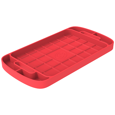S&B 80-1003L Large Pink Silicone Tool Tray | Universal