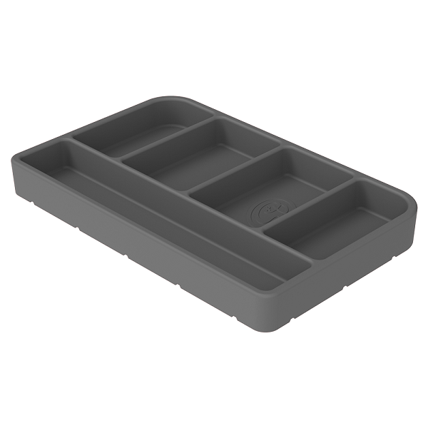S&B 80-1004S Small Charcoal Silicone Tool Tray | Universal