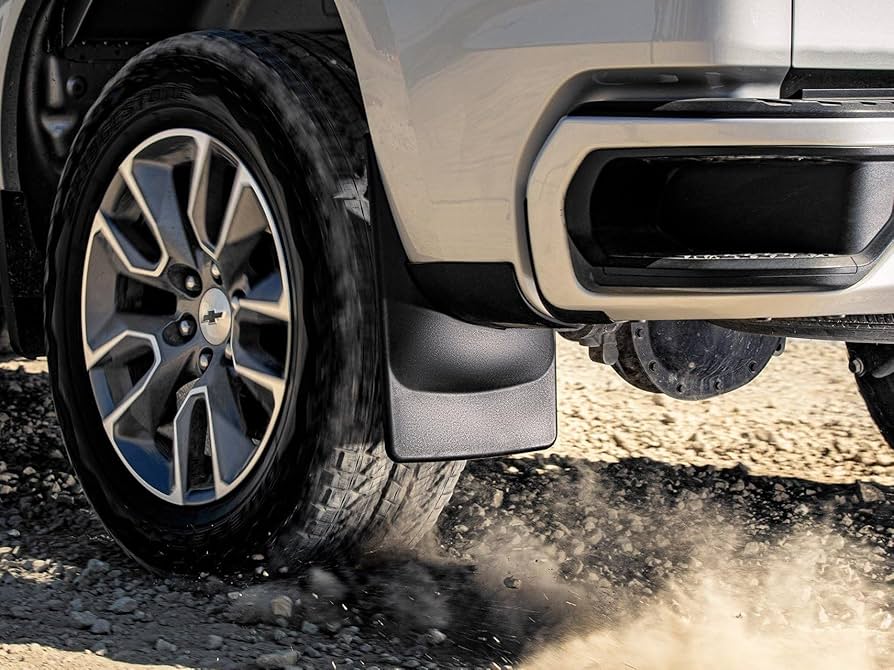 WeatherTech 120074 Rear Mud Flaps | 2017-2024 Ford F250/F350 Super Duty Dually