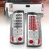ANZO 311008 Chrome Classic LED Tail Lights | 2003-2007 GM Chevrolet Silverado 2500HD/3500HD