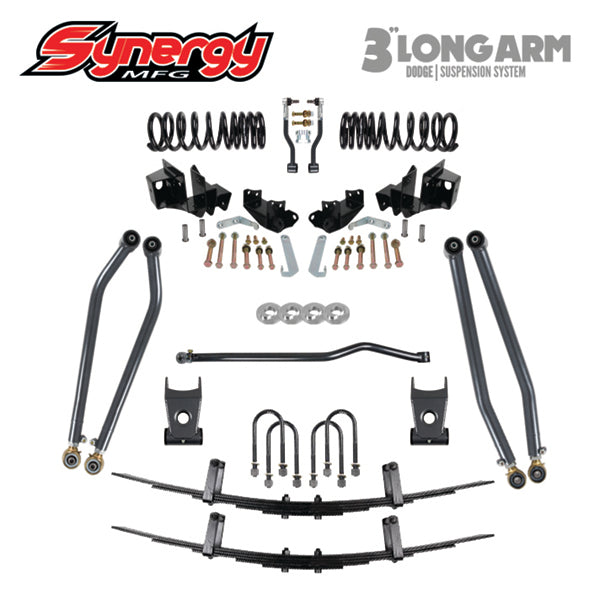 Synergy 8503-13 3 in Long Arm System | 2010-2013 RAM 2500/3500 6.7L Cummins