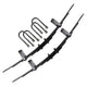 Synergy 8516-02-400 Add-A-Leaf Pack 4 in Axle Tube Dual Center Pin | 2003-2013 Dodge RAM 2500/3500 5.9L/6.7L Cummins 4WD Cummins