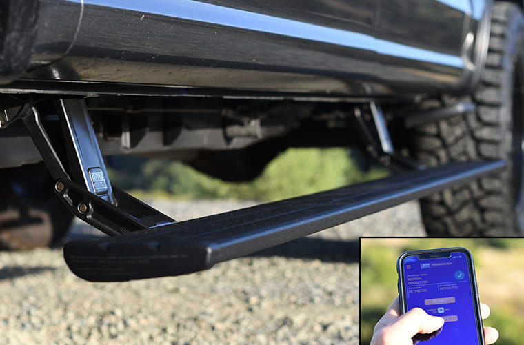 AMP Research 86254-01A PowerStep SmartSeries Running Boards | 2019-2025 GM Silverado/Sierra 2500HD/3500HD