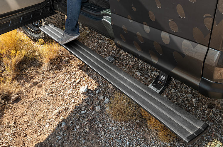 AMP Research 86254-01A PowerStep SmartSeries Running Boards | 2019-2025 GM Silverado/Sierra 2500HD/3500HD