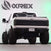 AlphaRex 658007 LUXX-Series LED Tail Lights Black-Red | 1987-1996 Ford F250/F350