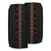 AlphaRex 658007 LUXX-Series LED Tail Lights Black-Red | 1987-1996 Ford F250/F350