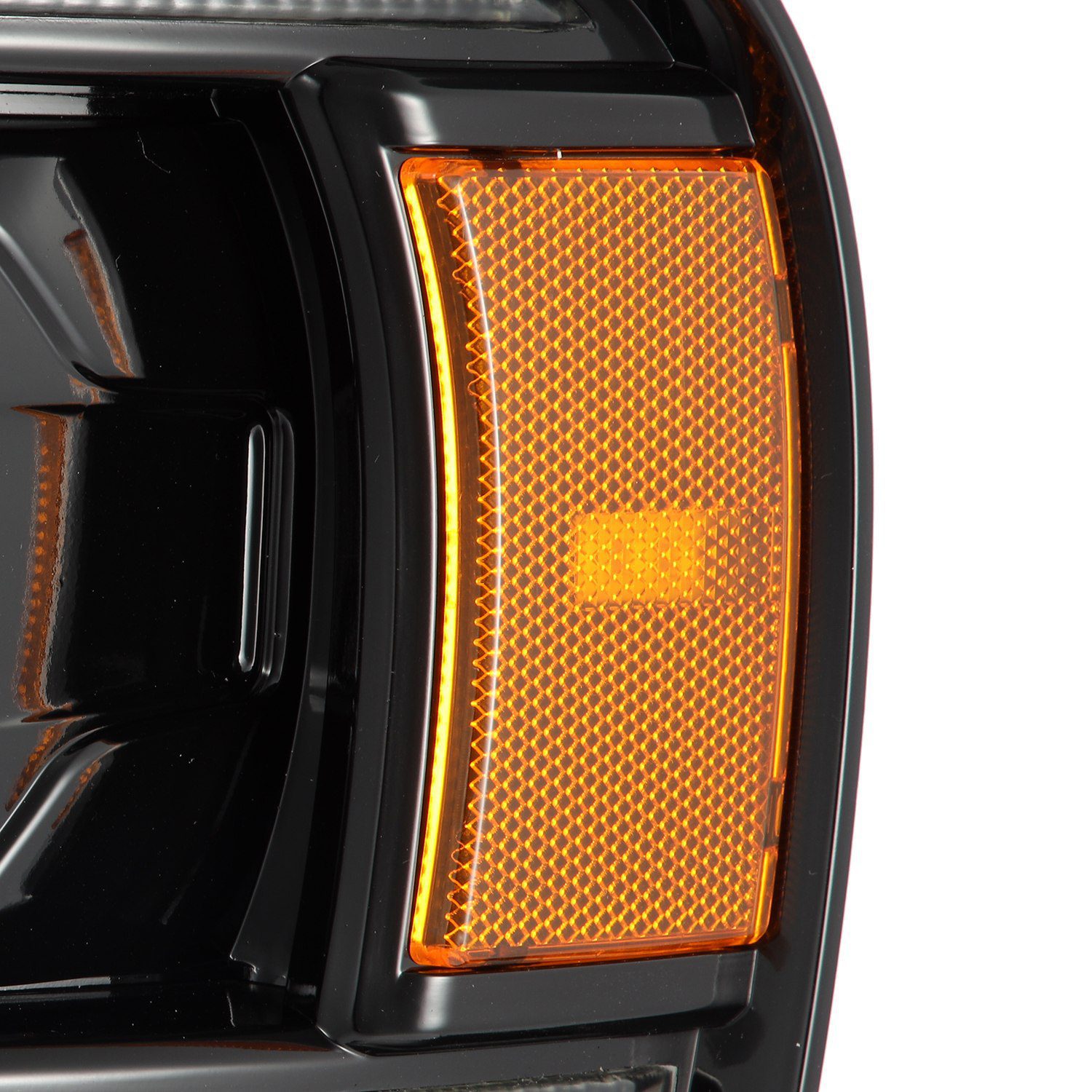 AlphaRex 880569 LUXX Series Alpha Black LED Projector Headlights | 2002-2005 RAM 1500/2500/3500