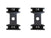ICON 65501 Rear U-Bolt Plate for ICON U-Bolts | 2011-2026 Ford F250/F350 Super Duty