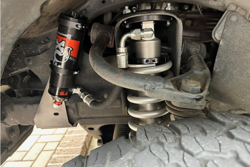 BDS FOX88406426 FOX 2.5" Coilover Front Shocks w/ DSC Reservoir - for 2.5-3.5" Lift - (Pair) | 2005-2026 Ford F250/F350 Super Duty 4WD