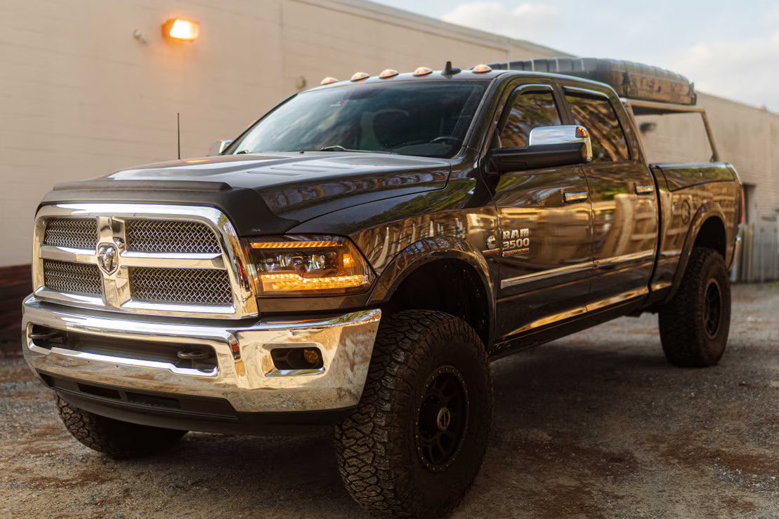 Morimoto LFM4 XB LED Top Corner Mirror Lights (Corner) | 2009-2018 Dodge RAM 2500/3500