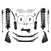 ICON K63171L 4-5.5" Lift Stage 1 Coilover Conversion System Kit w/ Expansion Packs | 2023-2025 Ford F250/F350 Super Duty