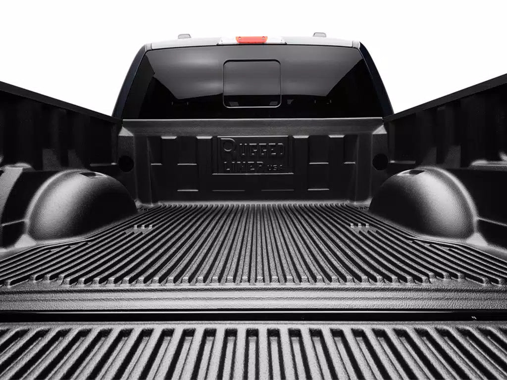 Rugged Liner D65U06 Under Rail Bedliner | 2006-2020 Dodge RAM 2500/3500 SRW 6.5ft Bed w/ Tailgate Spoiler, w/o Cargo Light