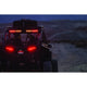 Rigid 90133 Chase Rear Facing 5 Mode LED Light Red Halo Black Housing | Universal