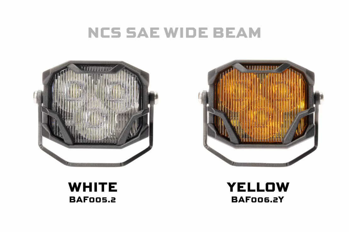 Morimoto BAF006 4Banger NCS Series Yellow LED Fog Lights | Universal