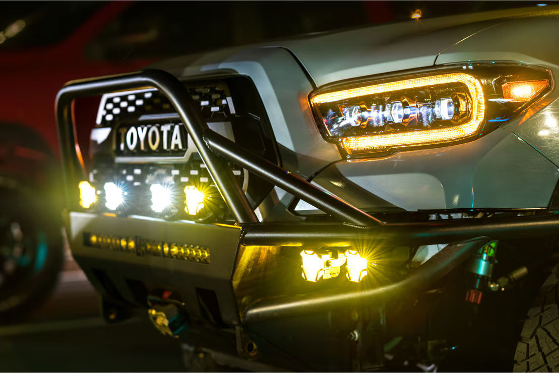 Morimoto BAF006 4Banger NCS Series Yellow LED Fog Lights | Universal