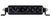Rigid 906213BLK 6 inch SR-Series Pro Midnight Spot Beam Light Bar | Universal