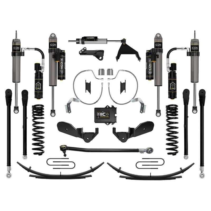 ICON K64538L 4.5" Lift Stage 8 Suspension System Kit w/ Expansion Packs (Gas) | 2023-2025 Ford F250/F350 Super Duty
