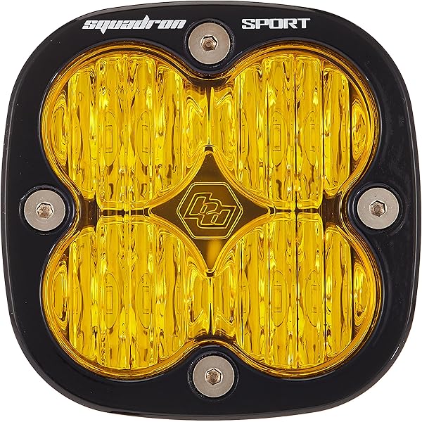 Baja Designs 668415 Squadron Series Amber Wide/Cornering Lens Kit | Universal