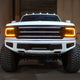 AlphaRex 880267 LUXX-Series LED Projector Headlights Alpha-Black | 1992-1996 Ford F250/F350/Bronco