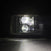 AlphaRex 880268 LUXX-Series LED Projector Headlights (Black) | 1992-1996 Ford F250/F350