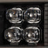 AlphaRex 880299 NOVA-Series LED Projector Headlights - Black | 1992-1996 F250/F350