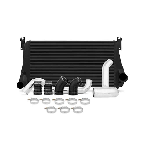 Mishimoto MMINT-DMAX-02KBK Duramax Intercooler Kit - Black | 2002-2004 GM 6.6L Duramax