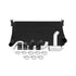 Mishimoto MMINT-DMAX-02KBK Duramax Intercooler Kit - Black | 2002-2004 GM 6.6L Duramax