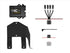 ICON 93502 Intelligent Control Install Kit Shock Adjustment | 2023-2025 Ford F250/F350 Super Duty 4WD
