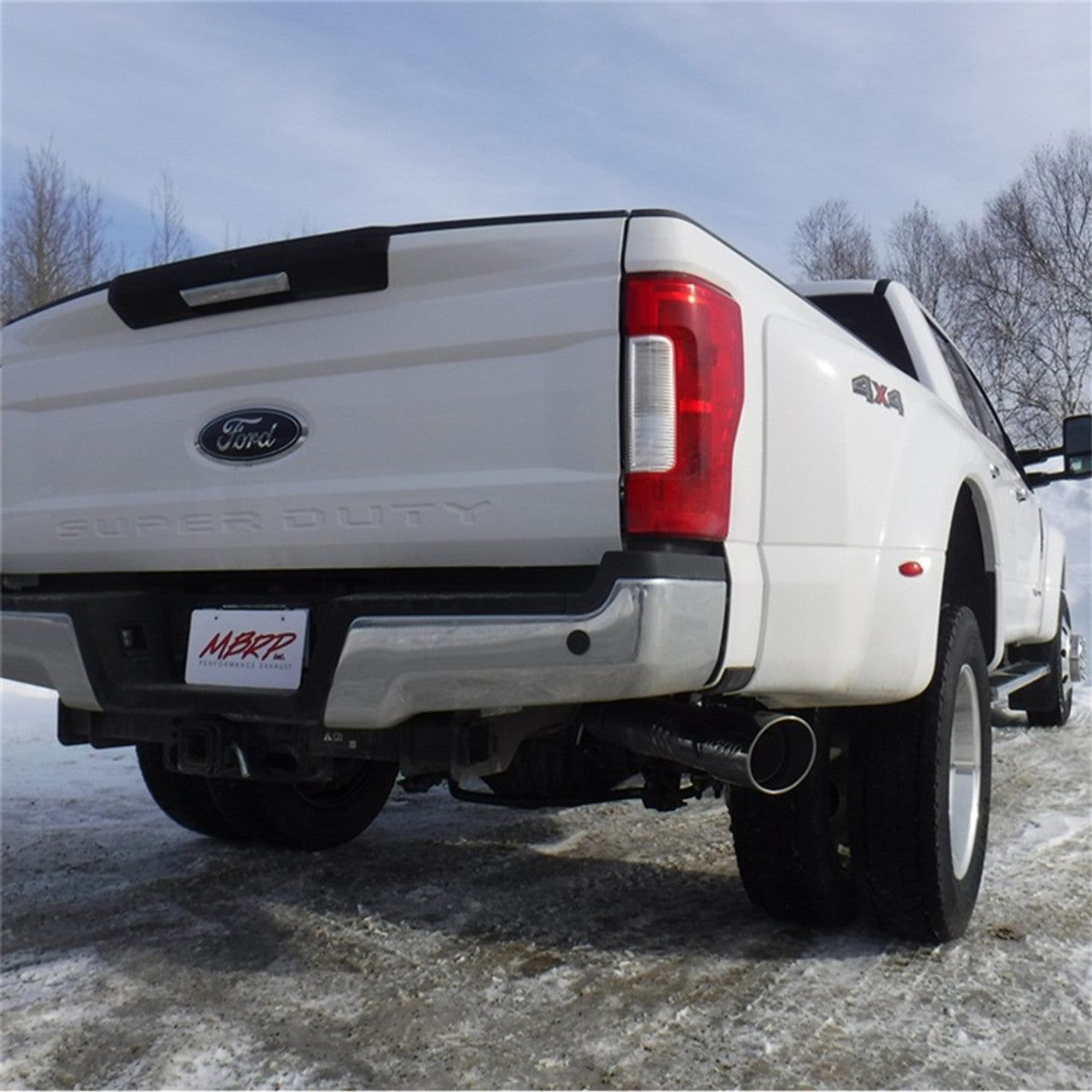 MBRP S62930AL 5 inch Filter Back Single Installer Series Exhaust System | 2017-2024 Ford F250/F350 6.7L Powerstroke