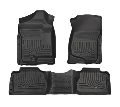 Husky 98211 Front & 2nd Seat Floor Liners | 2007-2013 1500