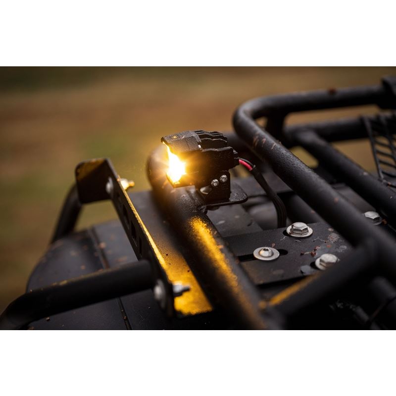 Morimoto BAF101 1Banger HXB Wide Beam LED Pods - Yellow Pair | Universal