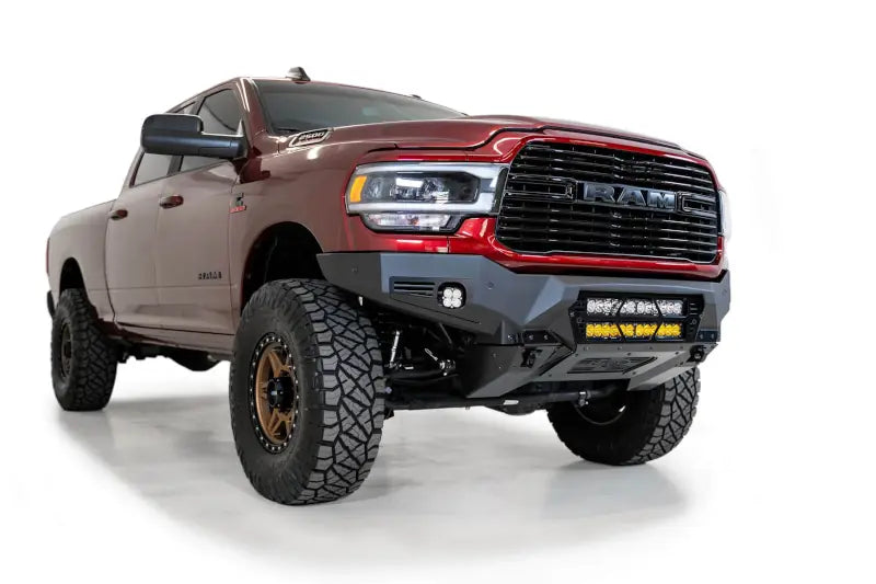 ADD F560012140103 Bomber Front Bumper with Dual 20 inch Lights | 2019-2023 RAM 2500/3500
