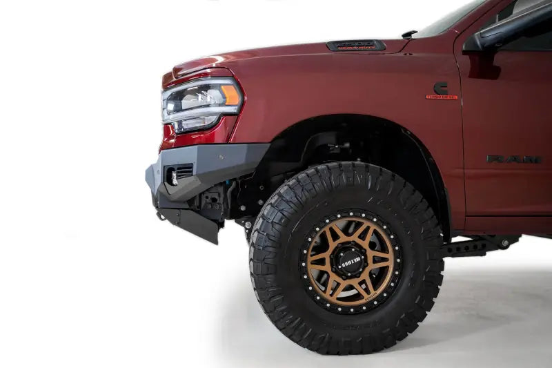 ADD F560012140103 Bomber Front Bumper with Dual 20 inch Lights | 2019-2023 RAM 2500/3500
