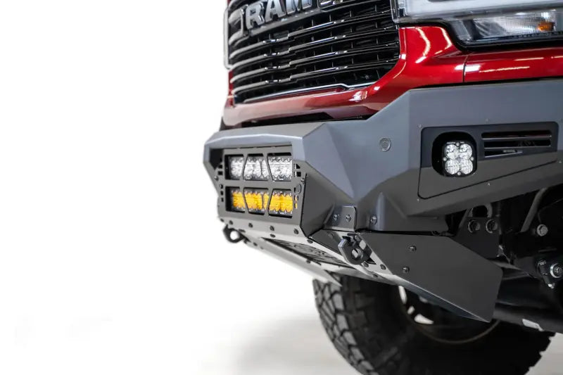 ADD F560012140103 Bomber Front Bumper with Dual 20 inch Lights | 2019-2023 RAM 2500/3500