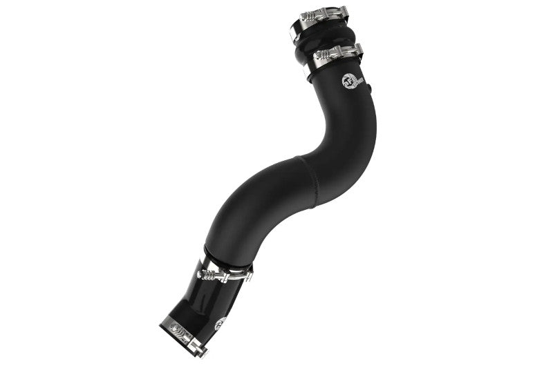 aFe 46-20619-B BladeRunner 3.5 inch Aluminum Cold Charge Pipe (Black) | 2019-2023 RAM 2500/3500 6.7L Cummins