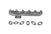 AFE 46-40054 BladeRunner Ported Ductile Iron Exhaust Manifold | 2007.5-2018 Dodge RAM 2500/3500 6.7L Cummins