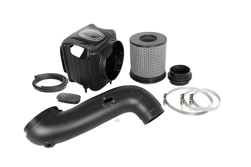 aFe Power 51-74004 Momentum HD Cold Air Intake System with Pro DRY S Filter | 2007.5-2010 GM 6.6L Duramax LMM