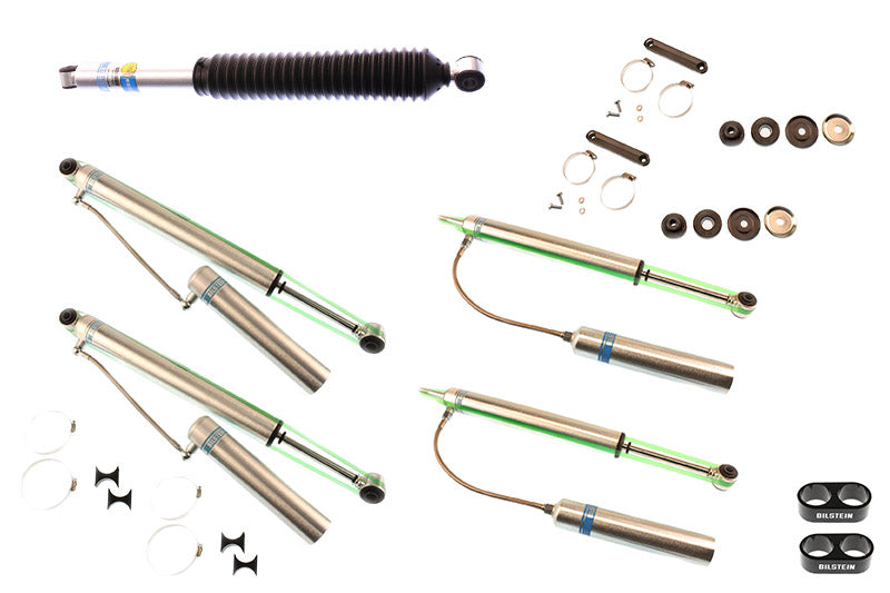 Bilstein ALG-03-13RAM2500BST4BIL B8 5160 Front & Rear Reservoir Shock Package with Steering Damper for 4 inch Lift | 2003-2013 RAM 2500/3500