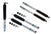 Bilstein ALG-05-16FORDBTRLVLBIL B8 5100 Front & Rear Shock Package with Steering Damper - for 2-4" Lift | 2008-2016 Ford F250/F350 Powerstroke 4WD