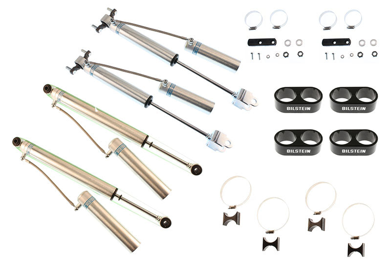 Bilstein ALG-11-22GM2500HDBST4-6BIL B8 5160 Front & Rear Remote Reservoir Shock Package for 4-6 inch Lift | 2011-2022 GM Silverado/Sierra 2500HD/3500HD