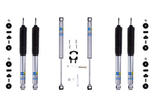 Bilstein ALG-19-23RAM2500BTRLVLBIL B8 5100 Front & Rear Shock Package with Steering Damper - for 2-2.5" Lift | 2014-2026 RAM 2500 4WD