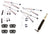 Bilstein ALG-99-10GM2500HDBST4-6BIL B8 5160 Front & Rear Remote Reservoir Shock Package 4-6 inch Lift | 1999-2010 GM Silverado/Sierra 2500HD/3500HD