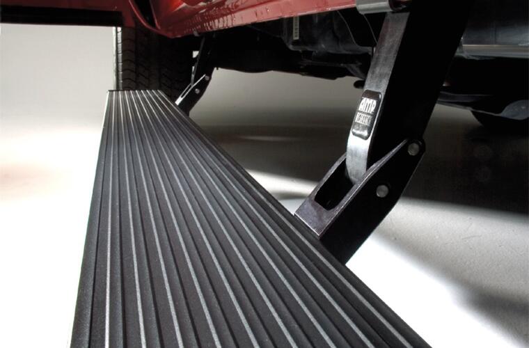 AMP Research 76247-01A PowerStep Plug-N-Play Side Steps | 2017-2019 GM Silverado/Sierra 2500HD/3500HD