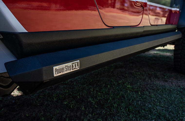 AMP Research 77106-01A PowerStep XL 3 inch Additional Drop Steps | 2002-2003 Ford F250/F350